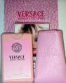 Компактные женские духи Versace Bright Crystal 20 ml + кожаный чехол