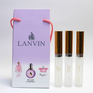 Купить духи (туалетную воду) Подарочный набор Lanvin (3x25ml) women. Продажа качественной парфюмерии. Отзывы о Подарочный набор Lanvin (3x25ml) women.
