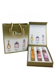 Купить духи (туалетную воду) Подарочный набор-сумка Dior for WOMEN 3х20ml. Продажа качественной парфюмерии. Отзывы о Подарочный набор Chanel 5 in 1.
