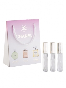 Купить духи (туалетную воду) Chanel Подарочный набор (3x15ml) women. Продажа качественной парфюмерии. Отзывы о Chanel Подарочный набор (3x15ml) women.