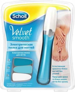 Купить духи (туалетную воду) Электрическая Пилка для ногтей Scholl "Velvet Smooth". Продажа качественной парфюмерии. Отзывы о Электрическая Пилка для ногтей Scholl "Velvet Smooth".