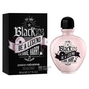 Купить духи (туалетную воду) Black XS Be a Legend Debbie Harry (Paco Rabanne) 80ml women. Продажа качественной парфюмерии. Отзывы о Black XS Be a Legend Debbie Harry (Paco Rabanne) 80ml women.