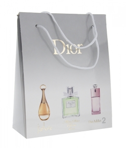 Купить духи (туалетную воду) Christian Dior Подарочный набор (3x15ml) women. Продажа качественной парфюмерии. Отзывы о Christian Dior Подарочный набор (3x15ml) women.