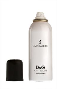 Купить духи (туалетную воду) Дезодорант Dolce&Gabbana 3 L`Imperatrice 150ml. Продажа качественной парфюмерии. Отзывы о Дезодорант Dolce&Gabbana 3 L`Imperatrice 150ml.