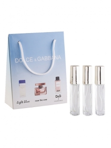 Купить духи (туалетную воду) Dolce & Gabbana Подарочный набор (3x15ml) women. Продажа качественной парфюмерии. Отзывы о Dolce & Gabbana Подарочный набор (3x15ml) women.