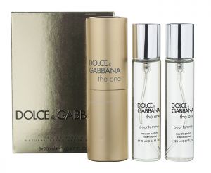 Купить духи (туалетную воду) Dolce & Gabbana "The One" Twist & Spray 3х20ml women. Продажа качественной парфюмерии. Отзывы о Dolce & Gabbana "The One" Twist & Spray 3х20ml women.