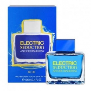Купить духи (туалетную воду) Electric Seduction Blue "Antonio Banderas" 100ml MEN. Продажа качественной парфюмерии. Отзывы о Electric Seduction Blue "Antonio Banderas" 100ml MEN.