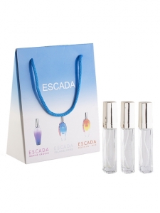 Купить духи (туалетную воду) Escada Подарочный набор (3x15ml) women. Продажа качественной парфюмерии. Отзывы о Escada Подарочный набор (3x15ml) women.