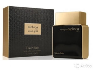 Купить духи (туалетную воду) Euphoria men Liquid Gold "Calvin Klein" 100ml MEN. Продажа качественной парфюмерии. Отзывы о Euphoria men Liquid Gold "Calvin Klein" 100ml MEN.