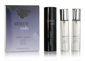Купить духи (туалетную воду) Giorgio Armani "Armani Code" Twist & Spray 3х20ml women. Продажа качественной парфюмерии. Отзывы о Giorgio Armani "Armani Code" Twist & Spray 3х20ml women.