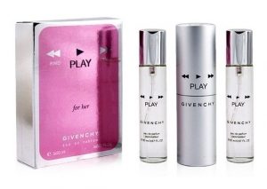 Купить духи (туалетную воду) Givenchy "Play for Her" Twist & Spray 3х20ml women. Продажа качественной парфюмерии. Отзывы о Givenchy "Play for Her" Twist & Spray 3х20ml women.