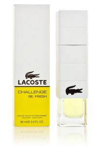 Купить духи (туалетную воду) Challenge Re/Fresh "Lacoste" 90ml MEN. Продажа качественной парфюмерии. Отзывы о Challenge Re/Fresh "Lacoste" 90ml MEN.