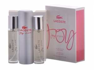 Купить духи (туалетную воду) Lacoste "Joy of Pink" Twist & Spray 3х20ml women. Продажа качественной парфюмерии. Отзывы о Lacoste "Joy of Pink" Twist & Spray 3х20ml women.