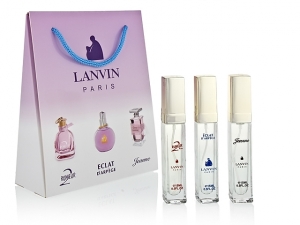 Купить духи (туалетную воду) Lanvin Подарочный набор (3x15ml) women. Продажа качественной парфюмерии. Отзывы о Lanvin Подарочный набор (3x15ml) women.