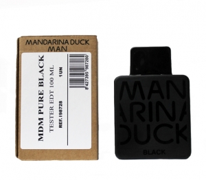 Купить духи (туалетную воду) Mandarina Duck Pure Black Men 100ml ТЕСТЕР. Продажа качественной парфюмерии. Отзывы о Mandarina Duck Pure Black Men 100ml ТЕСТЕР.