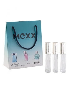 Купить духи (туалетную воду) Mexx Подарочный набор (3x15ml) women. Продажа качественной парфюмерии. Отзывы о Mexx Подарочный набор (3x15ml) women.