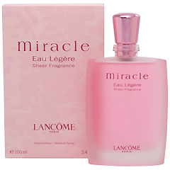 Купить духи (туалетную воду) Miracle Eau Legere Sheer Fragrance (Lancome) 100ml women. Продажа качественной парфюмерии. Отзывы о Miracle Eau Legere Sheer Fragrance (Lancome) 100ml women.