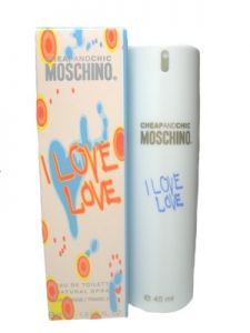 Купить духи (туалетную воду) Moschino "Cheap and Chic I Love Love" 45ml. Продажа качественной парфюмерии. Отзывы о Moschino "Cheap and Chic I Love Love" 45ml.