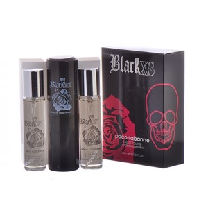 Купить духи (туалетную воду) Paco Rabanne "Black XS" Twist & Spray 3х20ml women. Продажа качественной парфюмерии. Отзывы о Paco Rabanne "Black XS" Twist & Spray 3х20ml women.