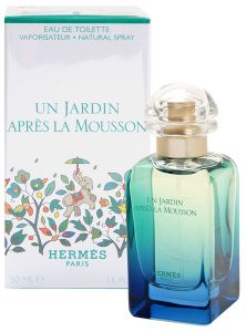 Купить духи (туалетную воду) Un Jardin Apres la Mousson (Hermes) 100ml women. Продажа качественной парфюмерии. Отзывы о Un Jardin Apres la Mousson (Hermes) 100ml women.