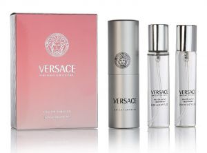 Купить духи (туалетную воду) Versace "Bright Crystal" Twist & Spray 3х20ml women. Продажа качественной парфюмерии. Отзывы о Versace "Bright Crystal" Twist & Spray 3х20ml women.