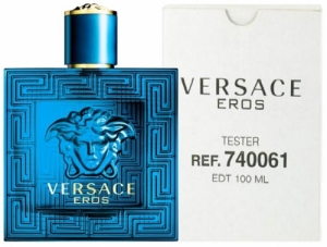 Купить духи (туалетную воду) Versace Eros pour homme 100ml ТЕСТЕР. Продажа качественной парфюмерии. Отзывы о Versace Eros pour homme 100ml ТЕСТЕР.