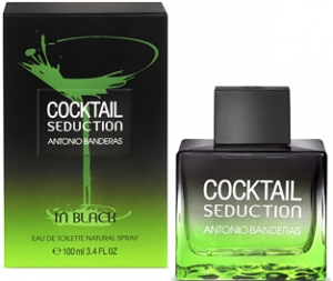 Купить духи (туалетную воду) Cocktail Seduction in Black "Antonio Banderas" 100ml MEN. Продажа качественной парфюмерии. Отзывы о Cocktail Seduction in Black "Antonio Banderas" 100ml MEN.