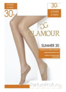 Glamour Summer 30 Den (4 Пары) ― ParfumProfi-Распродажа! Духи со скидкой до 70%! Всем подарки!