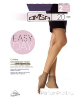 Omsa Easy Day 20 (2 Пары, Носки) ― ParfumProfi-Распродажа! Духи со скидкой до 70%! Всем подарки!